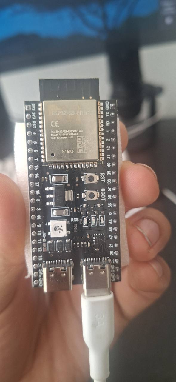 Placa ESP32-S3 utilizada en el prototipo de Amigo Bot