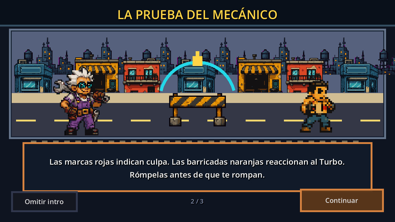 Introducción de Distrito Cero con el protagonista y sus aliados